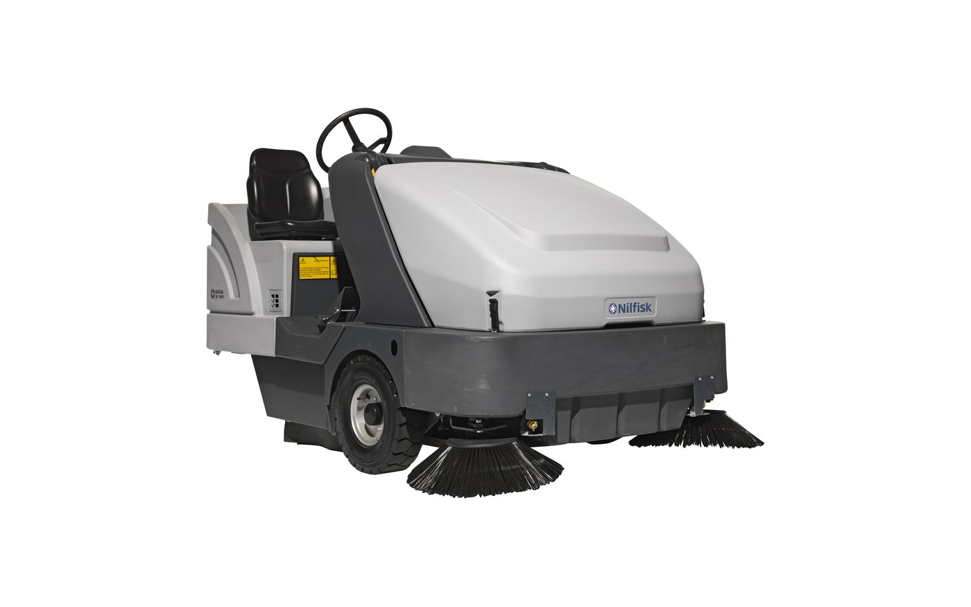 Nilfisk SR1601 Ride-On Industrial Sweeper — product image