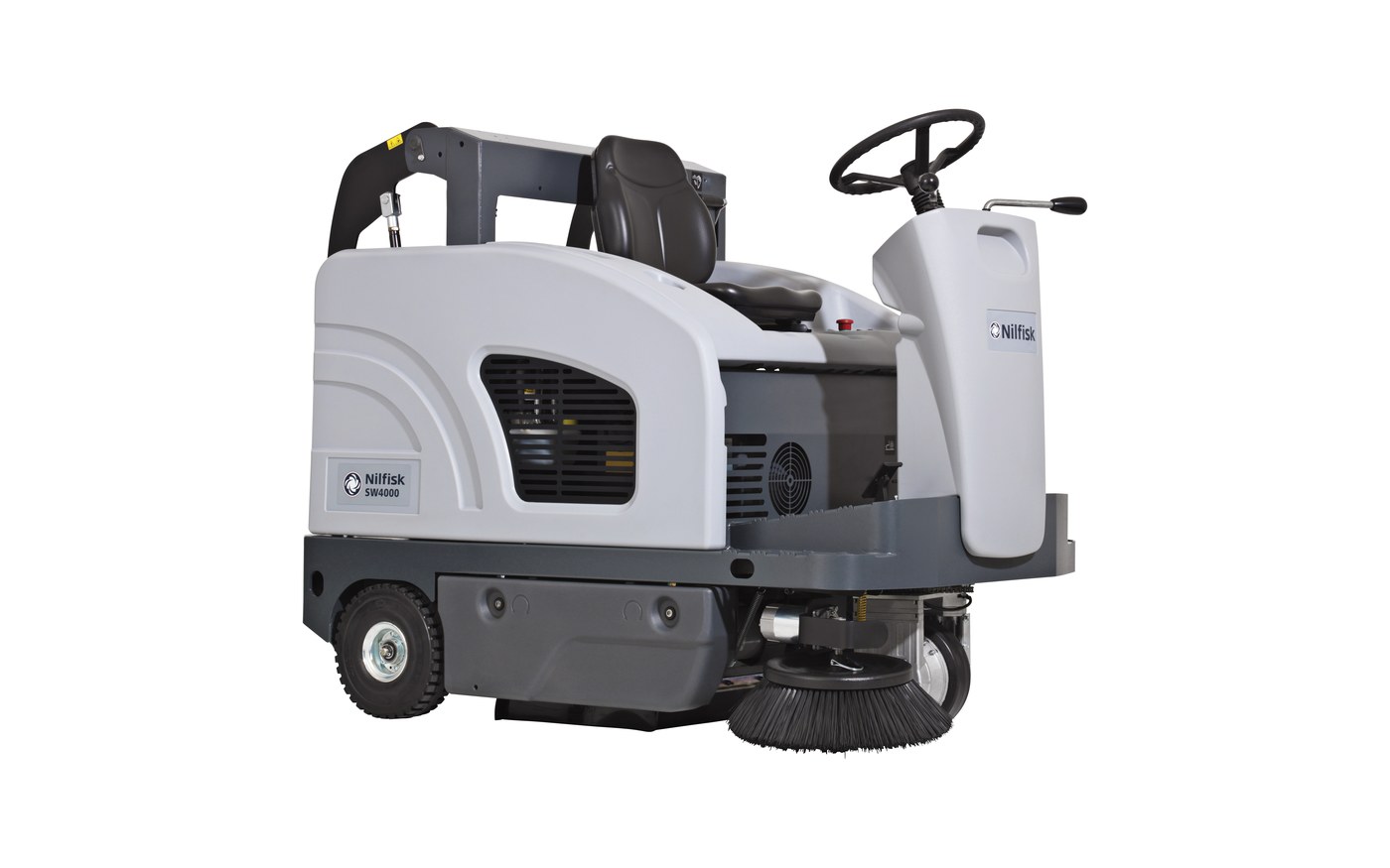 Nilfisk SW4000 Ride-On Sweeper — product image